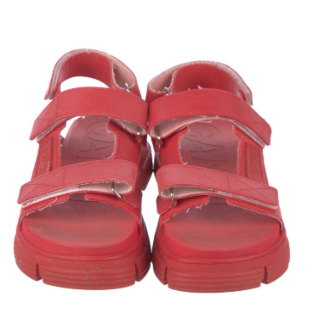 Ganni Rubber Slingback Sandals Women's Size: 9